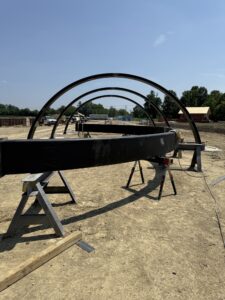 Beginning to Install Hull Rings